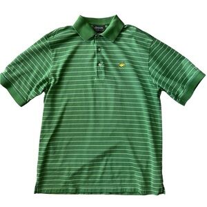 Master collection, men’s green polo golf shirt, size large​​​